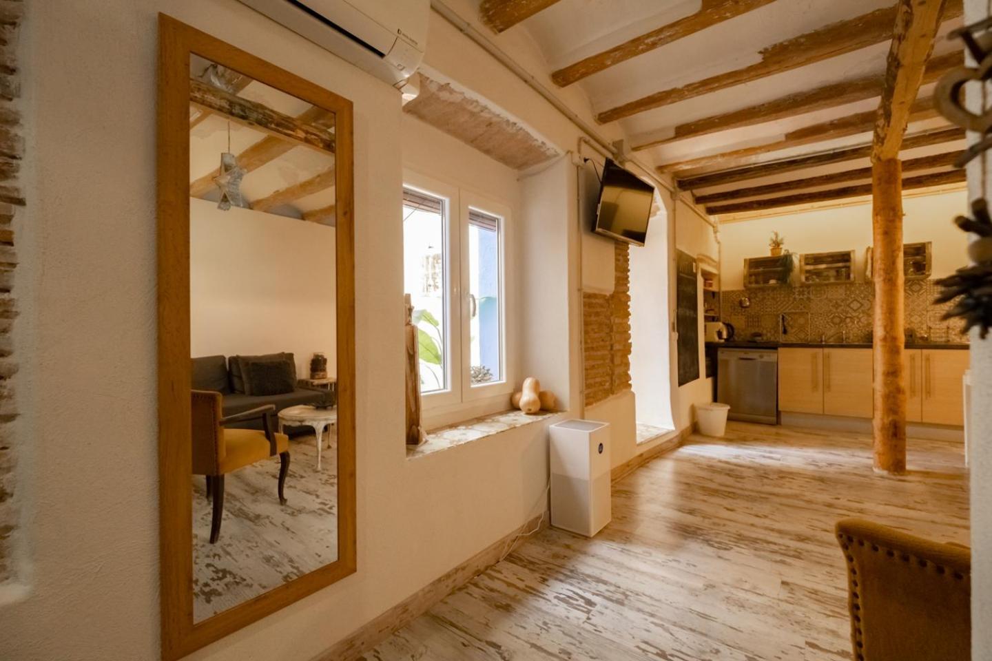 Apartamento En El Corazon De Tarragona. Planta Baja Con Patio. Ngoại thất bức ảnh
