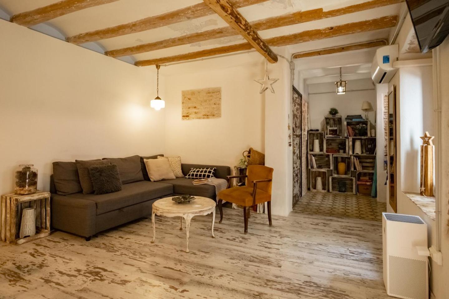 Apartamento En El Corazon De Tarragona. Planta Baja Con Patio. Ngoại thất bức ảnh